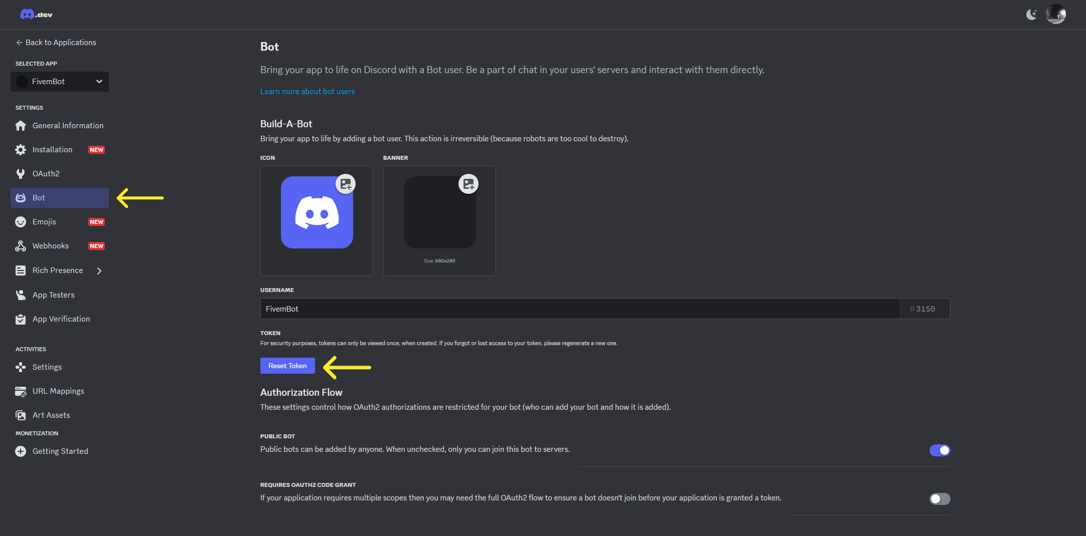 Discord Bot Creation Step #2
