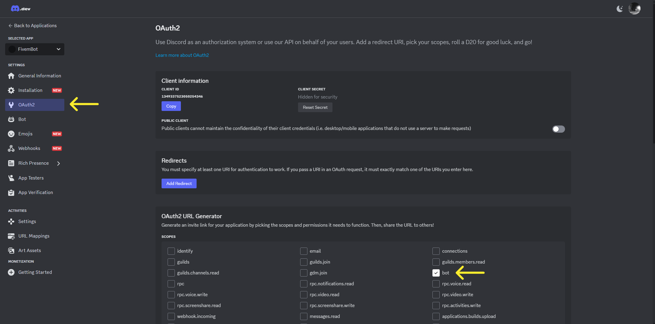 Discord Bot Creation Step #3